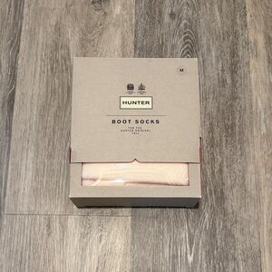 Hunter Boot Socks in Soft Beige